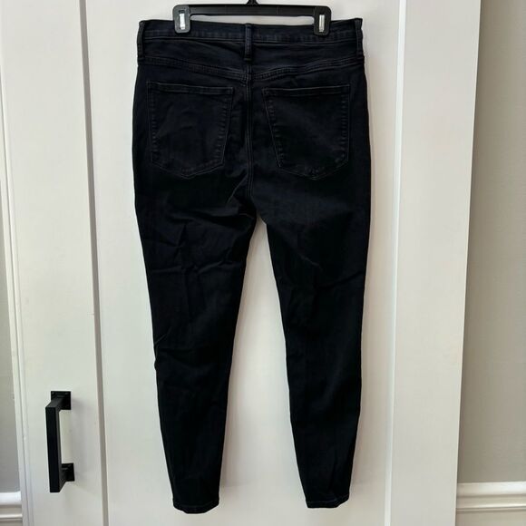 J. Crew 9” mid-rise skinny black jean woman’s size 32 - Picture 3 of 5